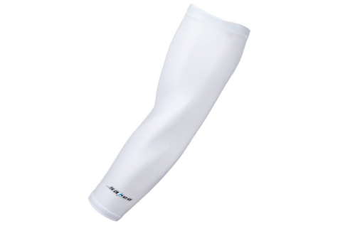 SAHOO APPAREL, ARM SLEEVES, LG, WHT