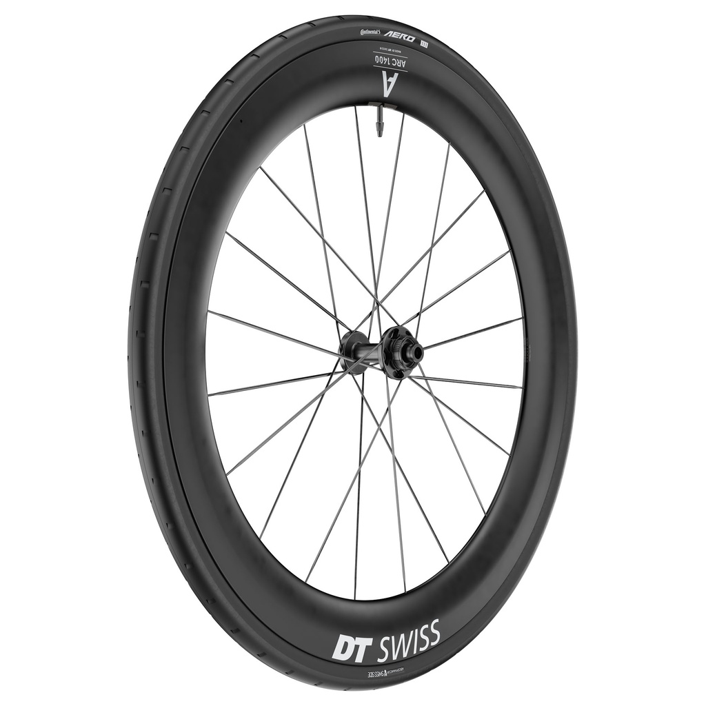 Wheels ARC 1400 DICUT db 55 12/100 mm WTS thru axle 12/100 mm TA Wheel Tire System: Tire and Tube mounted