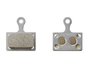Shimano Parts METAL PAD W/O FIN (K04TI), PAD SPRING, 1 PAIR