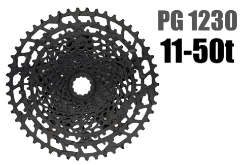 SRAM CASSETTE, 12SPD, PG-1230, 11-50