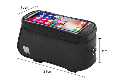 SAHOO BAG, SMART PHONE TOP TUBE BAG, BLK