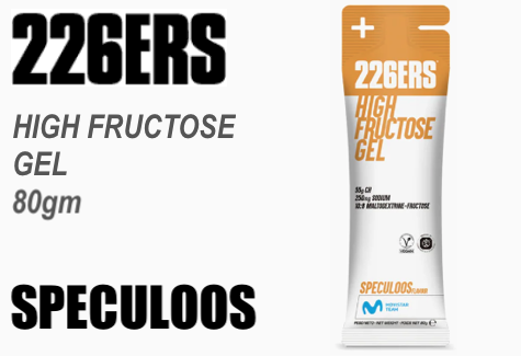226ers NUTRITION, HIGH FRUCTOSE GEL, 80gm, SPECULOOS