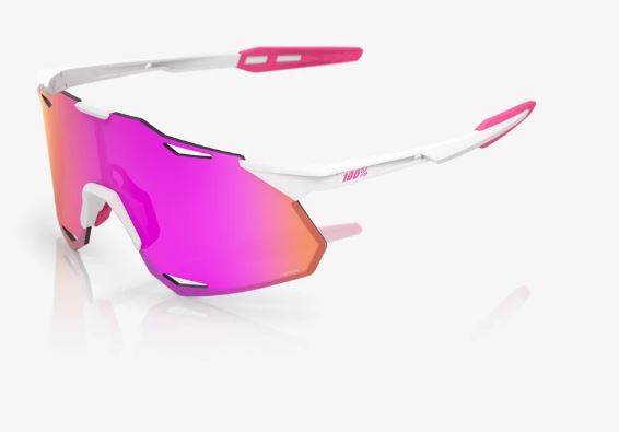 HYPERCRAFT XS Matte White/Pink - HiPER Vital Pink Mirror Lens