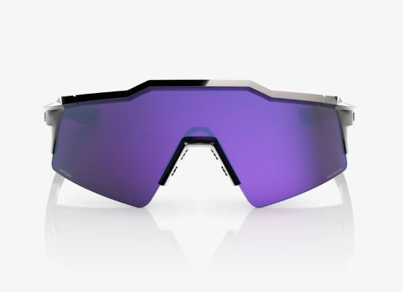 SPEEDCRAFT SL Polished Black - HiPER Lavender Mirror Polarized Lens