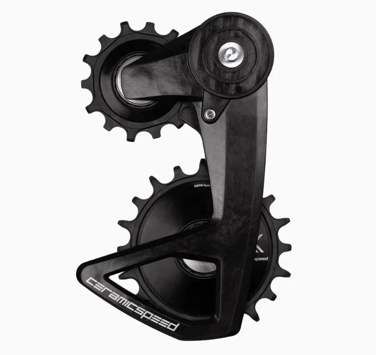 OSPW ALPHA for Shimano GRX/XTR/XT 12S Di2 Black