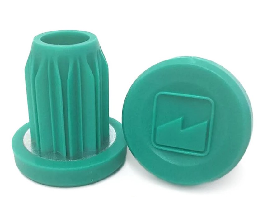 INSERT BAR ENDS, TEAL