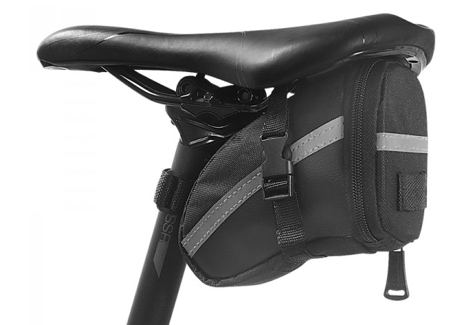 [13196] SAHOO BAG, ES SADDLE BAG, BLK