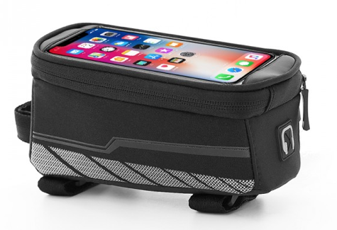 [12496LA6] SHOO BAG, ES SMART PHONE TOP TUBE BAG, BLK