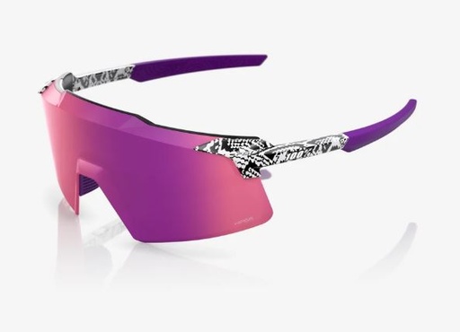 [60032-10020] AEROCRAFT LE Elly 3 White Venom - Purple Mirror Lens